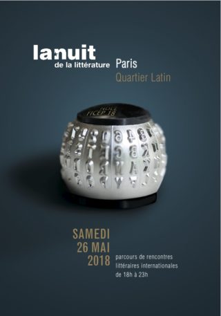 Affiche La nuit de la littérature 2018 © S.Roqueplo